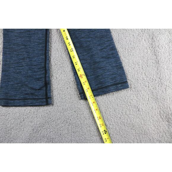 Lululemon Athletica Womens 4 Blue Gather & Crow Crop Limitless Slop Stripe Yoga - Picture 6 of 8